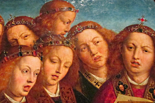 Detail of the Ghent Altarpiece 1