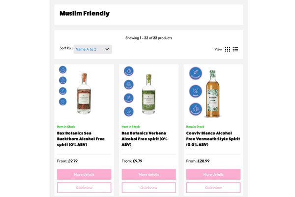 Muslim Friendly Drinks
